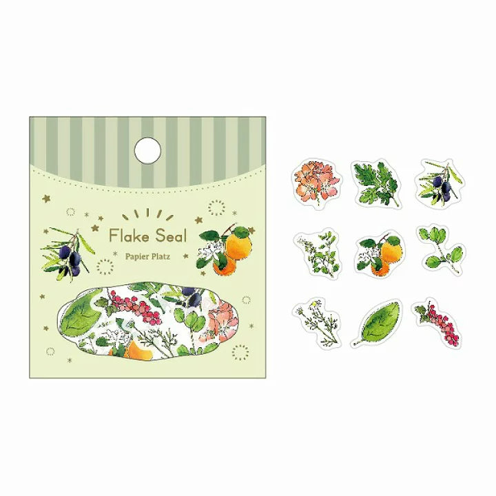 PAPIER PLATZ x Ponchise Flake 37-869 Herb