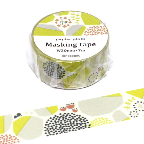 PAPIER PLATZ x nocogou 37-666 Ishigaki Yellow 20mm Default Title