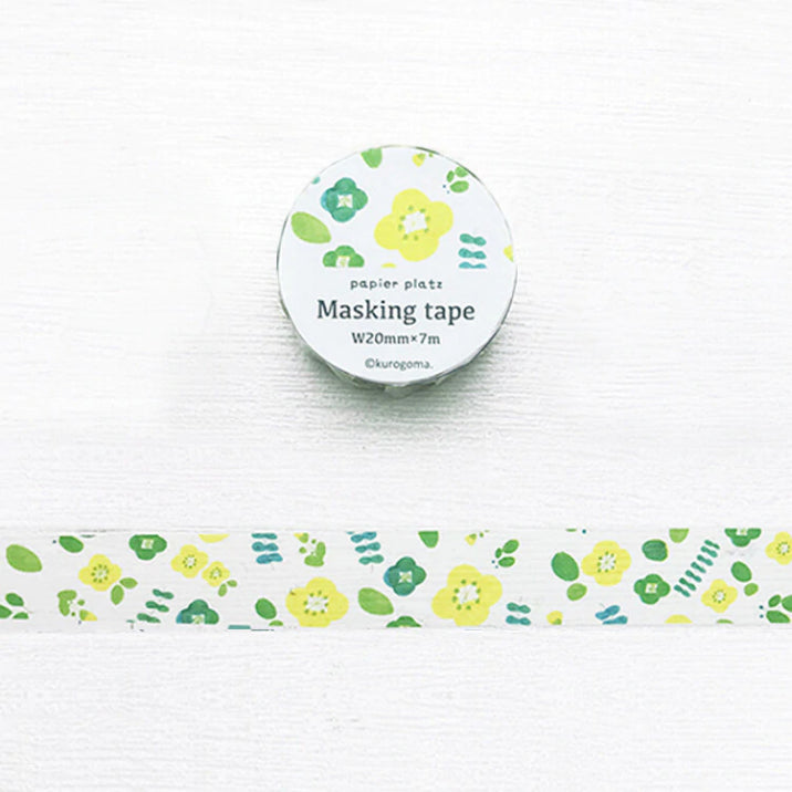 PAPIER PLATZ x kurogoma 37-871 Flowers&Leaves 20mm
