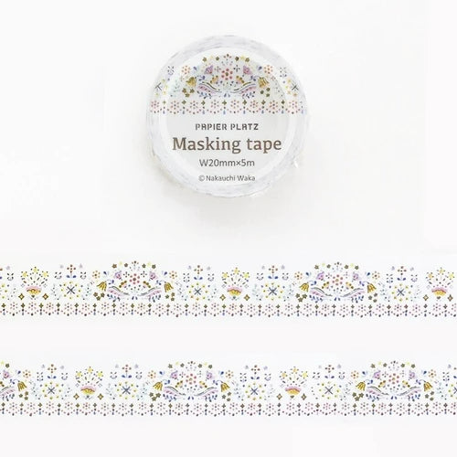 PAPIER PLATZ x Nakauchi Waka 37-882 Embroider 20mm
