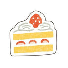 FURUKAWASHIKO Washi Flake Sticker QSA28 Dessert Default Title