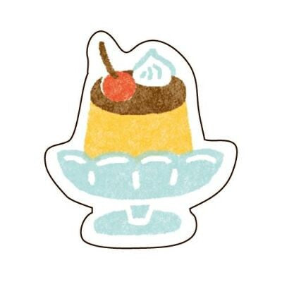 FURUKAWASHIKO Washi Flake Sticker QSA28 Dessert Default Title