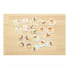FURUKAWASHIKO Washi Flake Sticker QSA28 Dessert Default Title