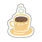 FURUKAWASHIKO Washi Flake Sticker QSA27 Coffee Default Title