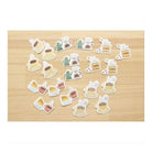 FURUKAWASHIKO Washi Flake Sticker QSA27 Coffee Default Title