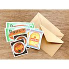 FURUKAWASHIKO Letter Set Die Cut LT396 Bread Default Title