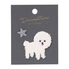 MARK'S Embroidery Sticker Bichon Frise
