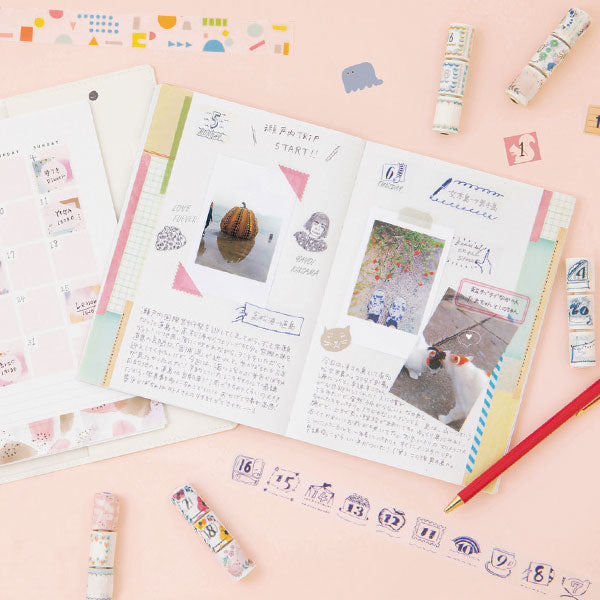 maste Pre-cut Slim Masking Tape Craft 15mmx3