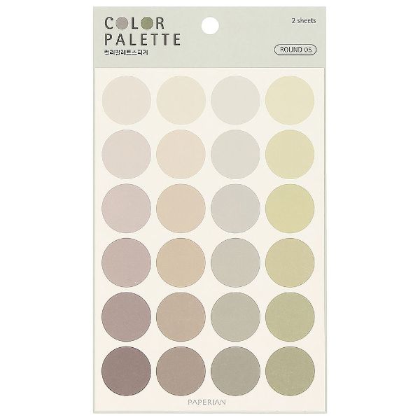 PAPERIAN Color Palette Sticker Olive