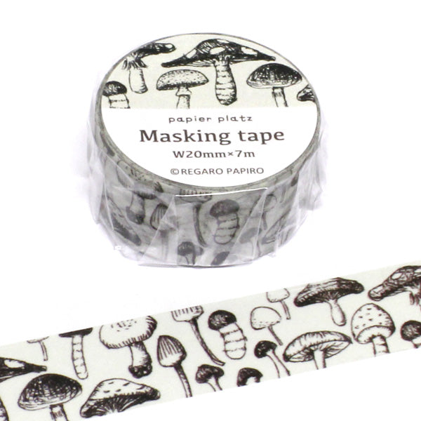 PAPIER PLATZ x Regaro Papiro 37-668 Mushrooms 20mm