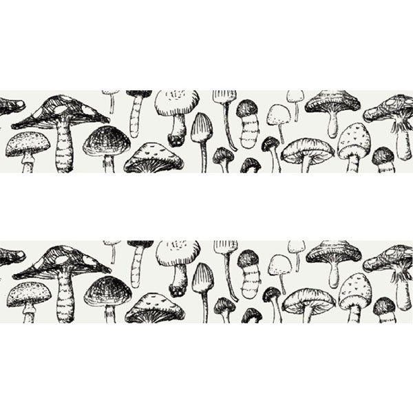 PAPIER PLATZ x Regaro Papiro 37-668 Mushrooms 20mm