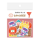 FURUKAWASHIKO Flake Sticker QSA82 Retro Packaging