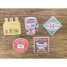 FURUKAWASHIKO Flake Sticker QSA82 Retro Packaging