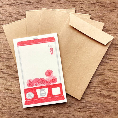 FURUKAWASHIKO Mini Letter Set LT384 Gacha Gacha