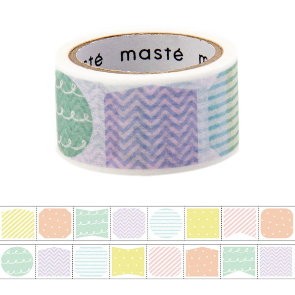 maste Pre-cut Masking Tape Pattern 20mmx2