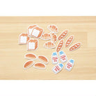 FURUKAWASHIKO Paper Flake Sticker QSA34 Bread 1