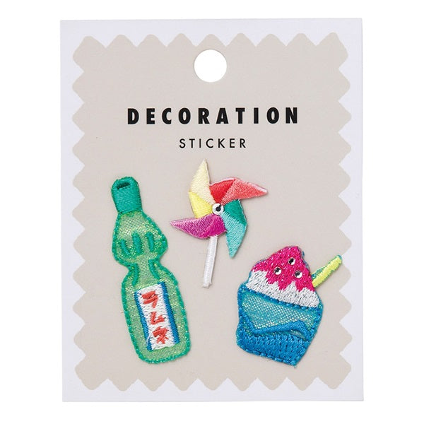 MARK'S Embroidery Sticker Summer Festival