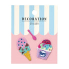 MARK'S Embroidery Sticker Ice Cream