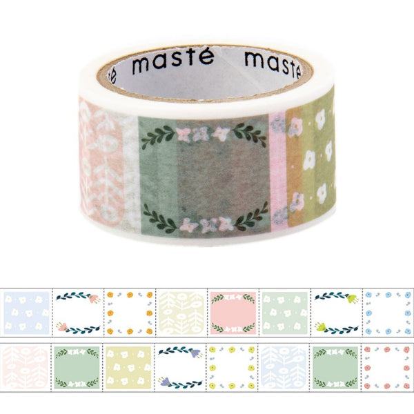 maste Pre-cut Masking Tape Flower 20mmx2