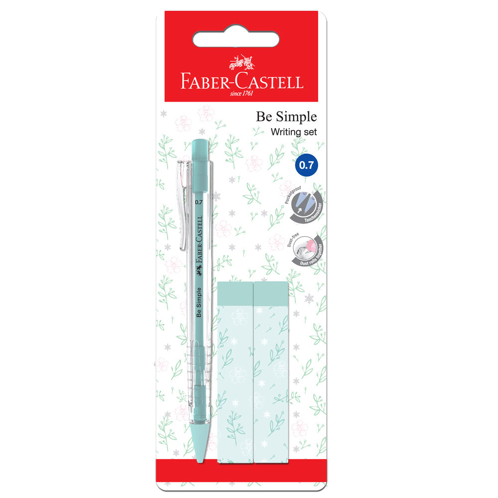 FABER-CASTELL Be Simple 134216 Writing Set 0.7mm Pastel Green Default Title