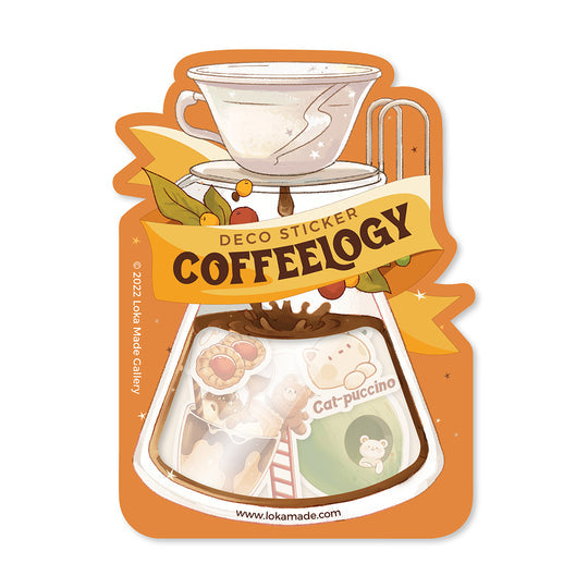 LOKAMADE Deco Sticker DS22:Coffeelogy 1226985