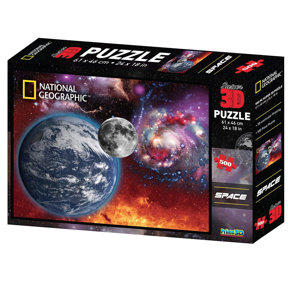 NAT GEO 3D Puzzle 500pc Space 1227968