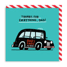OHH DEER Card Dad's Taxi