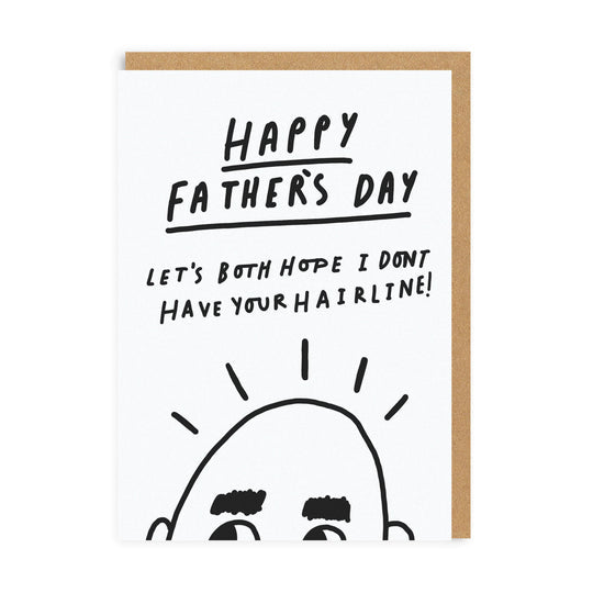 OHH DEER Card Father's Day Hairline