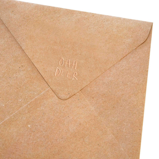 OHH DEER Card Best Dam Dad Ever