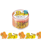 KING JIM SODA Transparent Masking Tape 30mm Zoo Mate