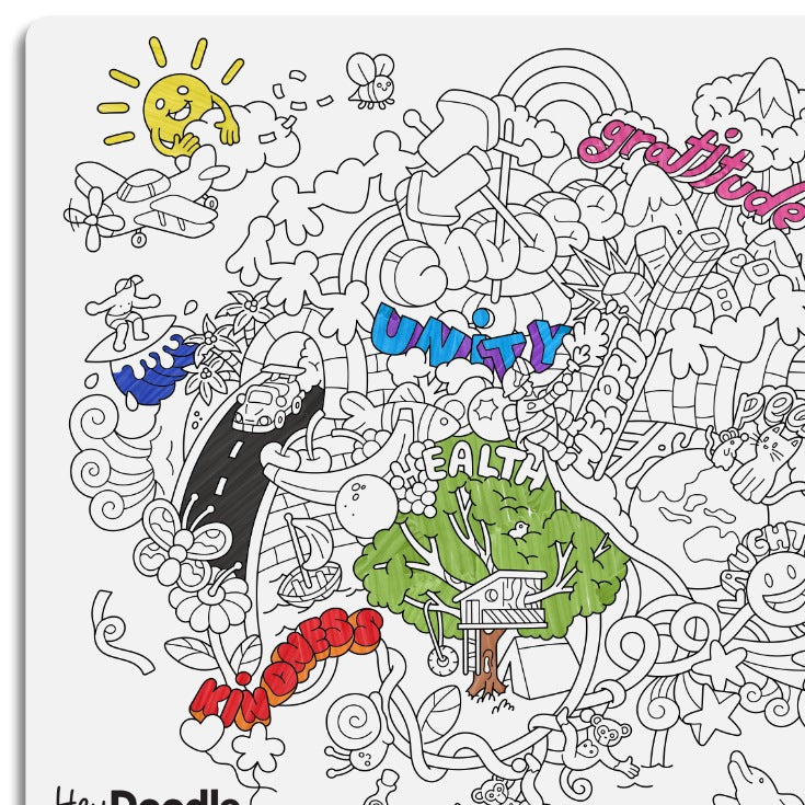 HeyDoodle Placemats-DRW:Brighter Days 1227907