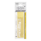 MIDORI Clip Ruler Decorative Pattern