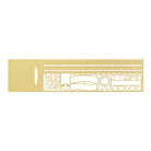 MIDORI Clip Ruler Decorative Pattern
