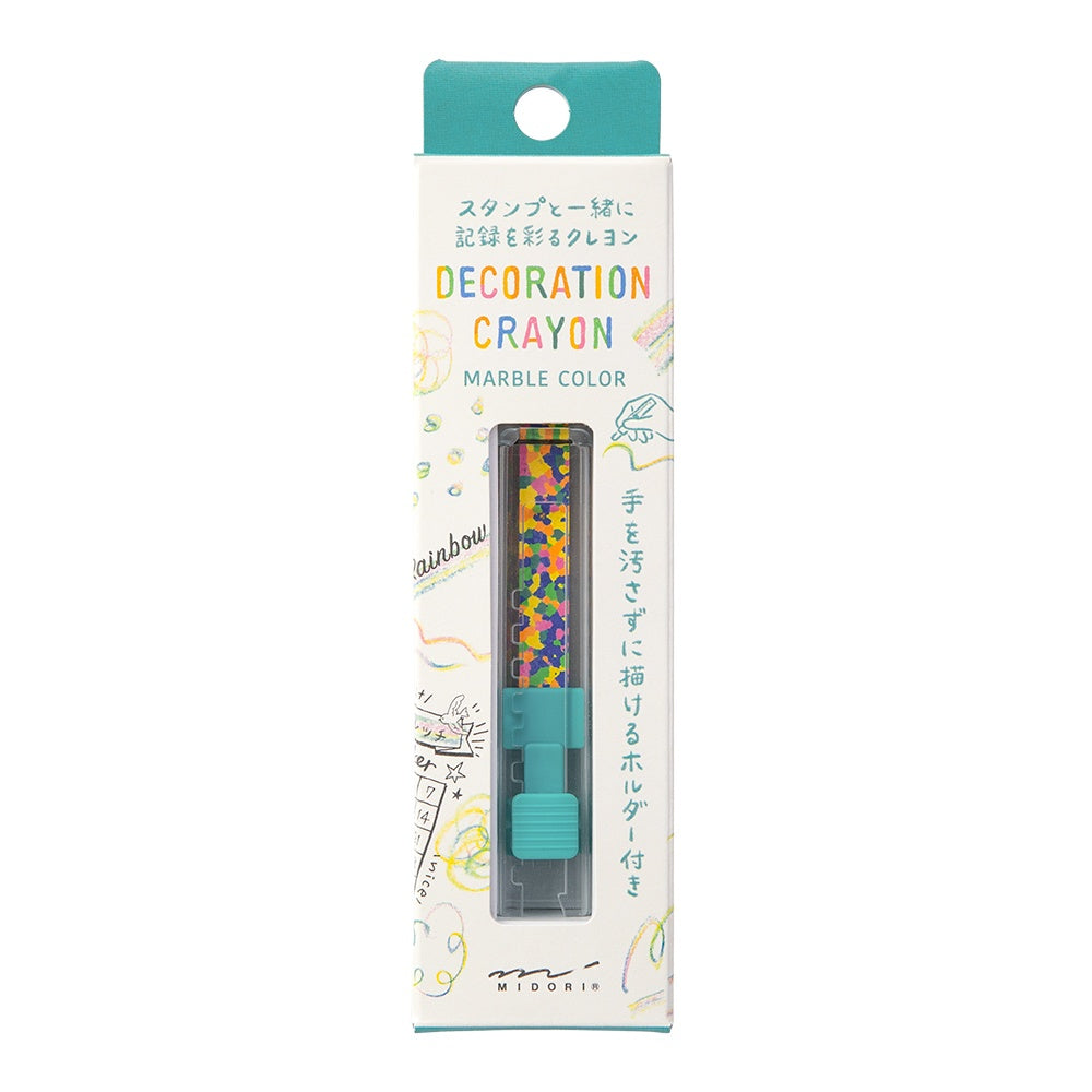 MIDORI Decoration Crayon Rainbow