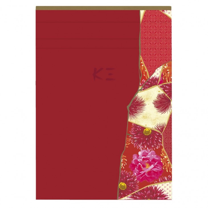 CLAIREFONTAINE x K3 Maiko Clothbound Np A5 70s Lined Hanatsugi