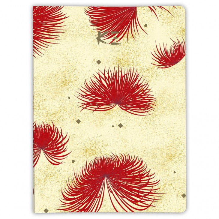 CLAIREFONTAINE x K3 Maiko Wirebound Notebook A5 74s Lined Kiku