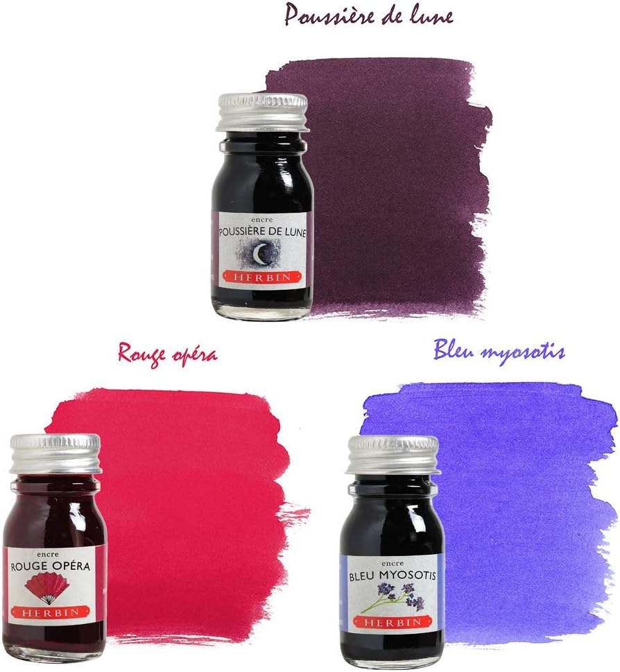 JACQUES HERBIN Traditional Wooden Set-Memoirs To The Pen