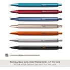 RHODIA scRipt Multi Pen Refill Black Default Title