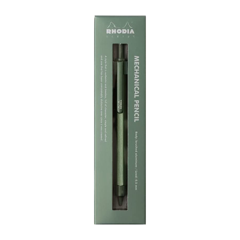 RHODIA scRipt 0.5mm Mechanical Pencil Sage Default Title