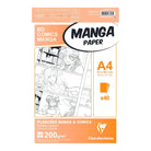 CLAIREFONTAINE Manga Bleedproof Layout Pad A4 200g 40s