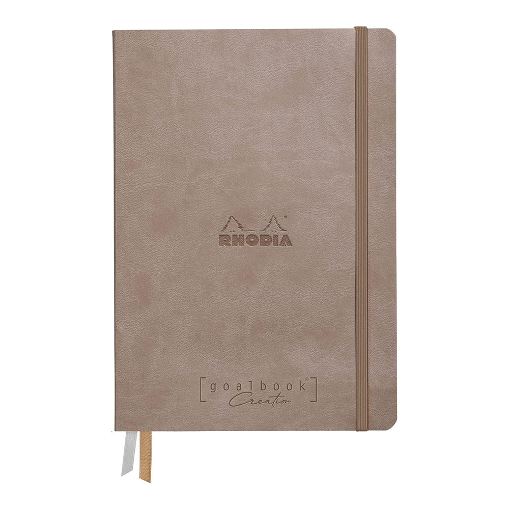 RHODIArama Goalbook Creation A5 Blank Taupe