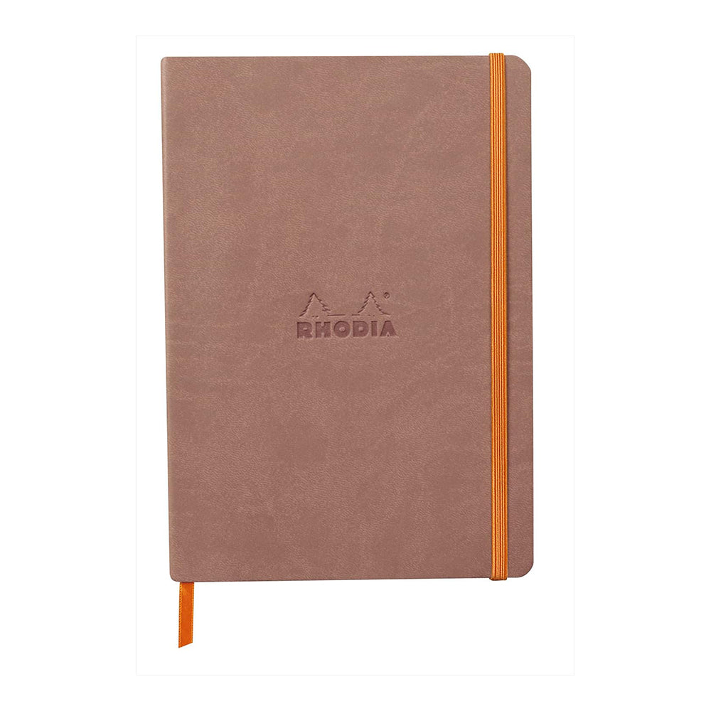RHODIArama Softcover A5 Dot Rosewood