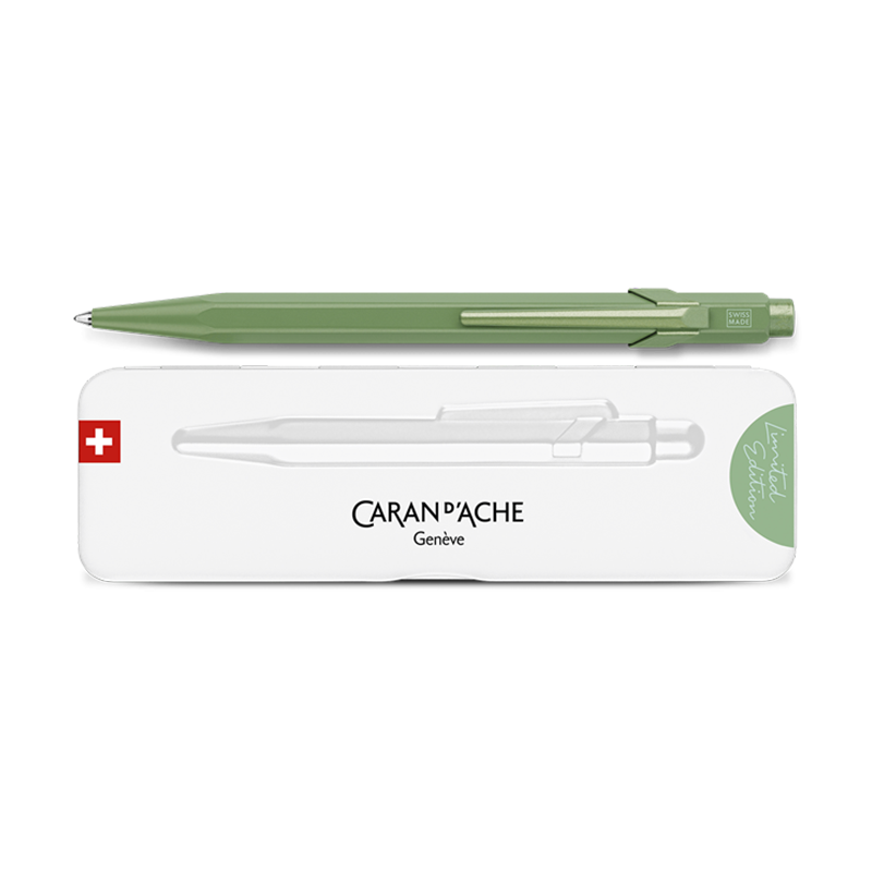 CARAN D'ACHE 849 Ball Pen Claim Your Style Limited Edition 4 Clay Green Default Title