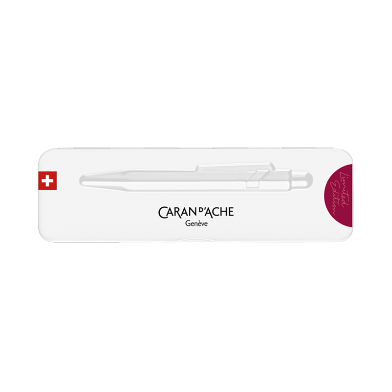 CARAN D'ACHE 849 Ball Pen Claim Your Style Limited Edition 4 Garnet Red Default Title