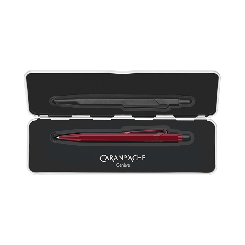 CARAN D'ACHE 849 Ball Pen Claim Your Style Limited Edition 4 Garnet Red Default Title