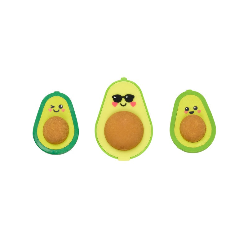 OOLY Avocado Love Eraser and Sharpener 3s 1227911