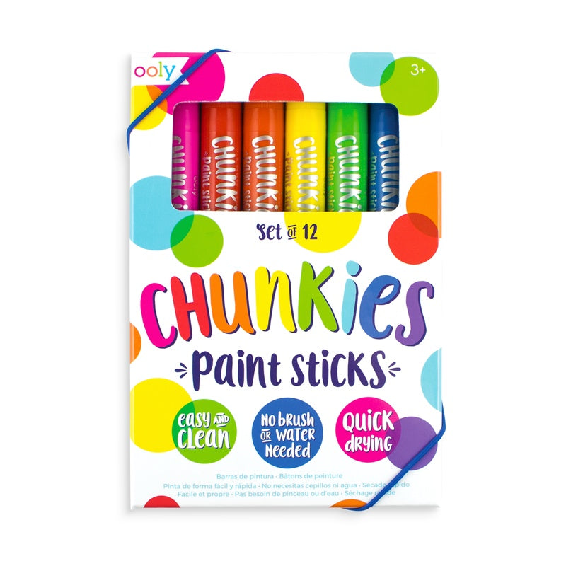 OOLY Chunkies Paint Sticks 12s Classic 1227918