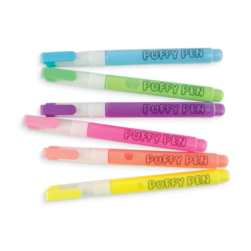 OOLY Magic Neon Puffy Pens 6s 1227925