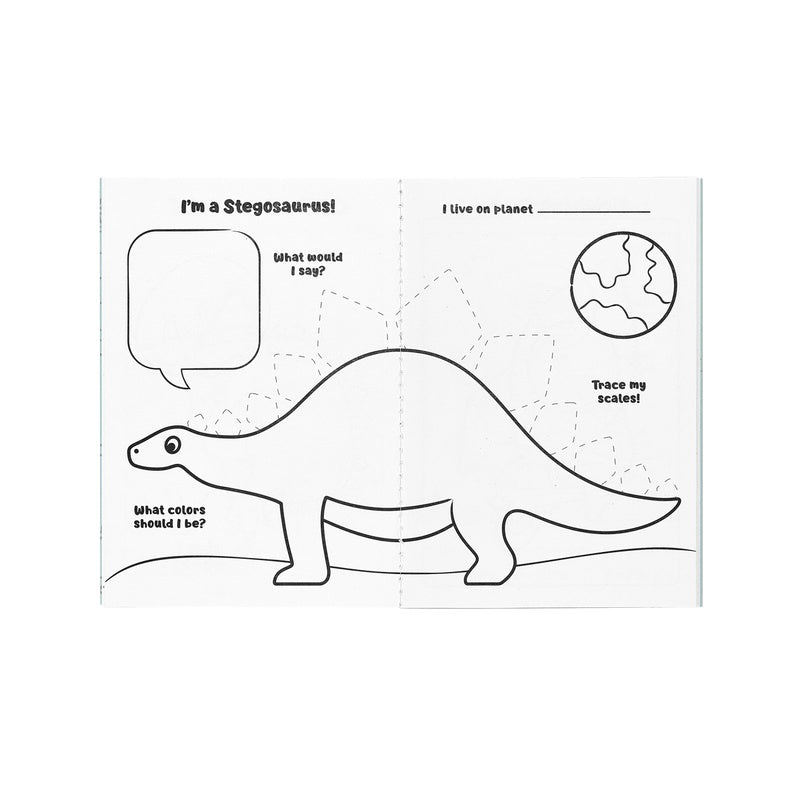 OOLY Mini Traveler Col & Act Kit-Dinosaurs in Space 1227949