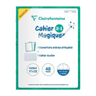 CLAIREFONTAINE Whiteboard Notebook 17x22cm 24sh 10x10 Sq+M Default Title